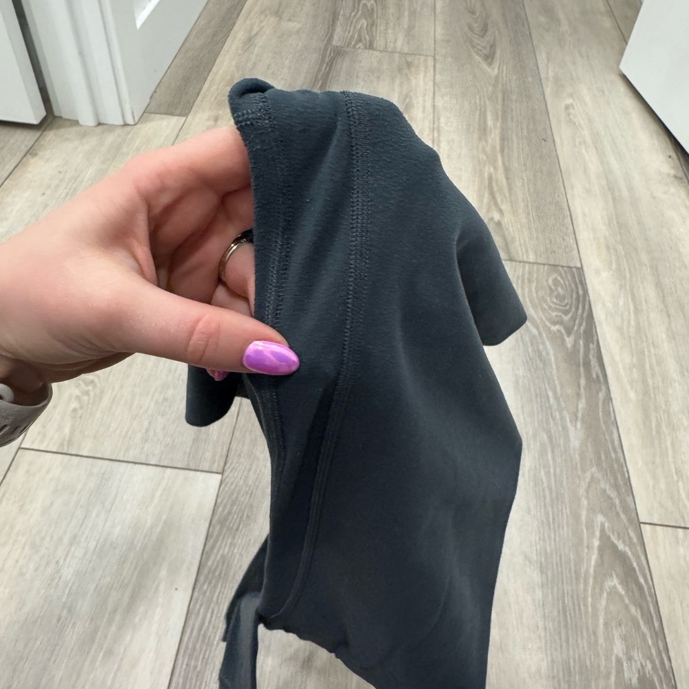 Lululemon Align Crop *21" Black Granite - Picture 3 of 5